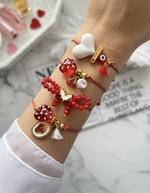 Polka Dot March Bracelets