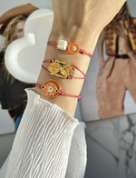 Orange March Bracelets