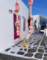 Pink Starfish Necklace