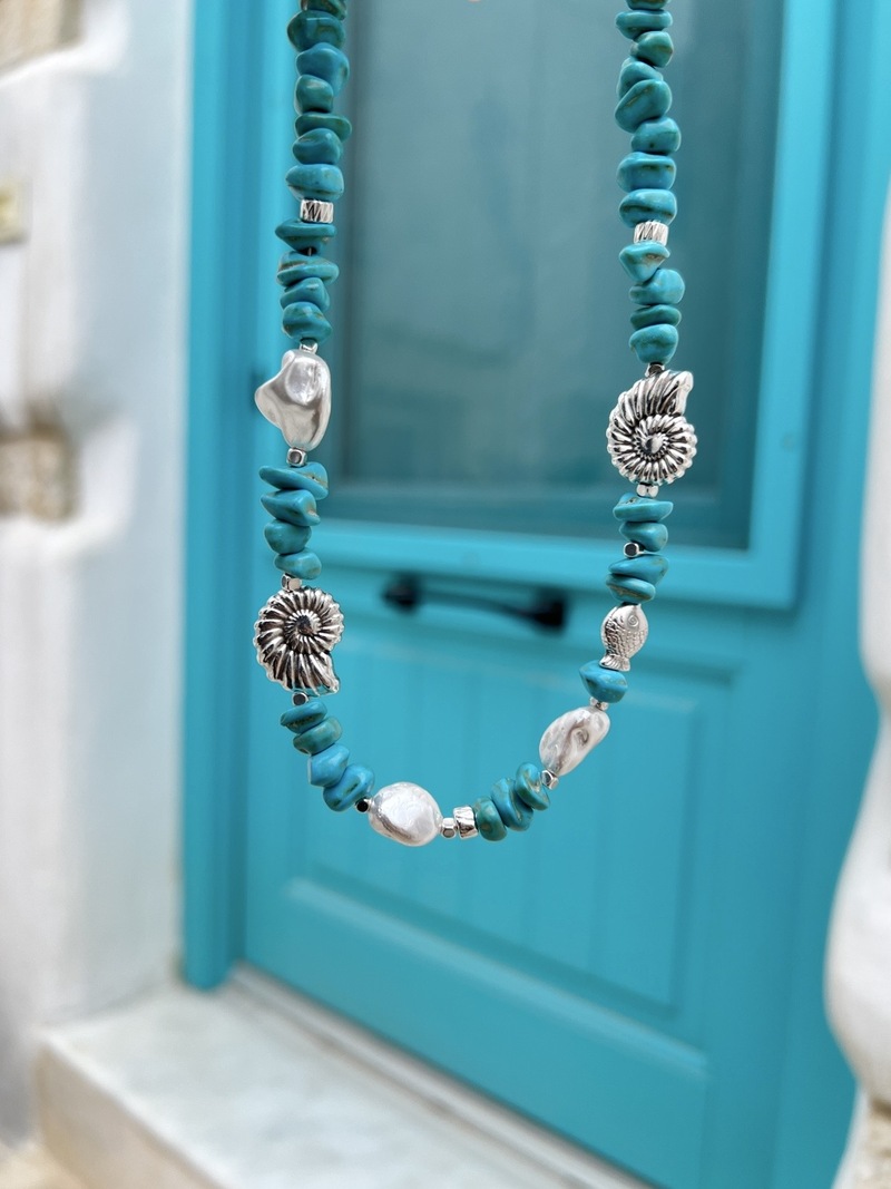 Silver Paroikia Necklace