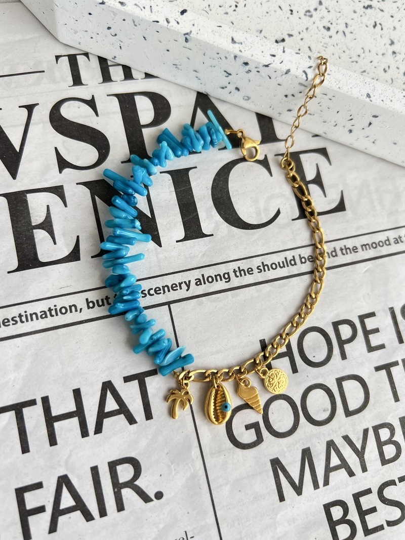 Shelly Charms Anklet
