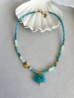 Turquoise Crab Necklace