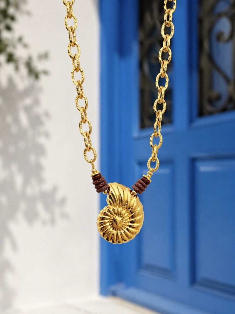 Cocoa Shell Necklace
