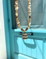 Beige Fishie Necklace