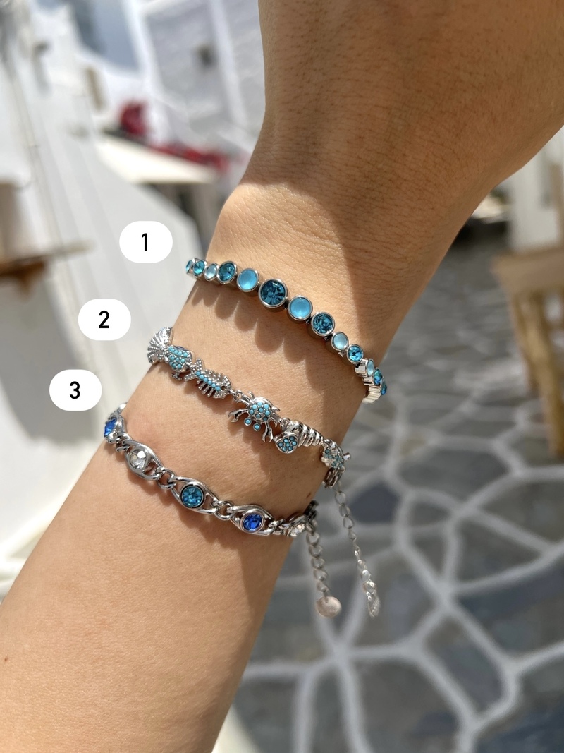 Silver Aqualia Bracelets