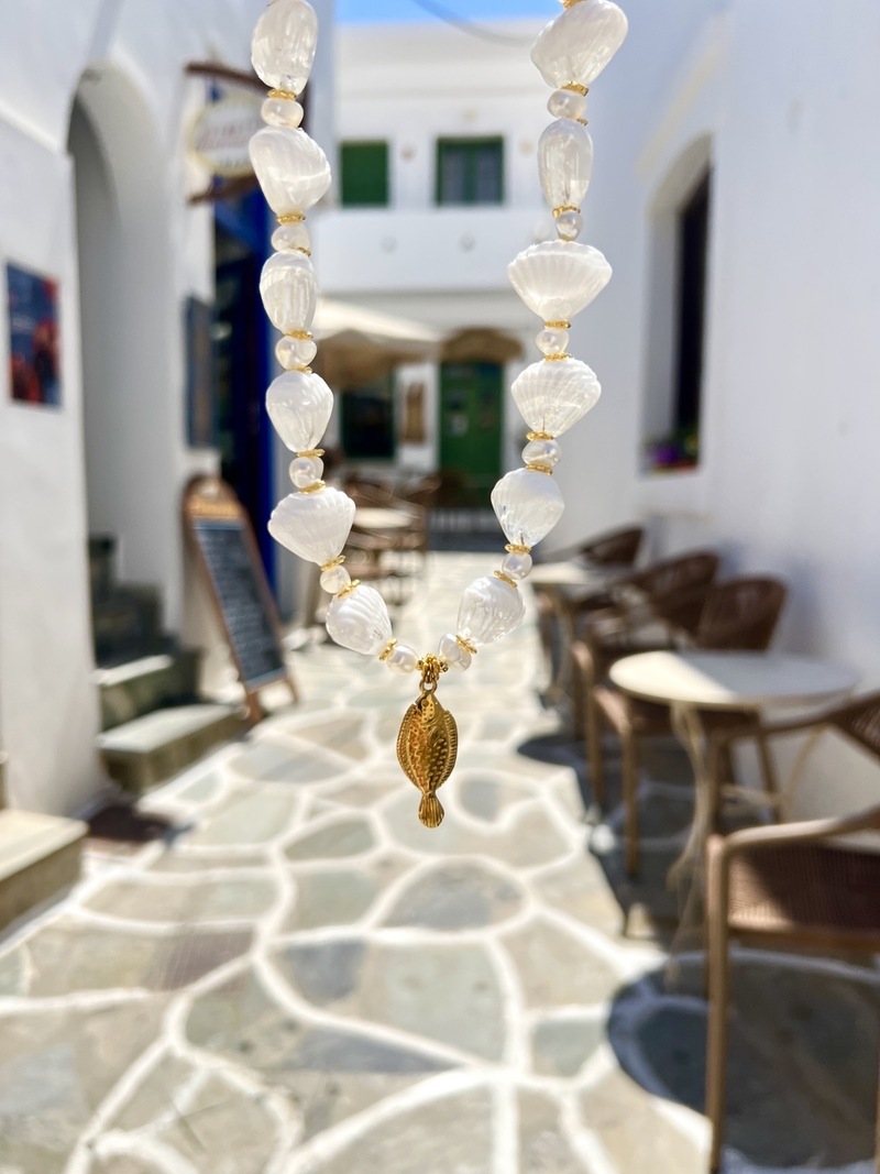 Golden Fish Necklace