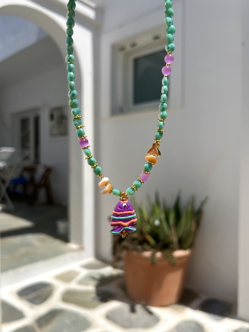 Happy Fishie Necklace