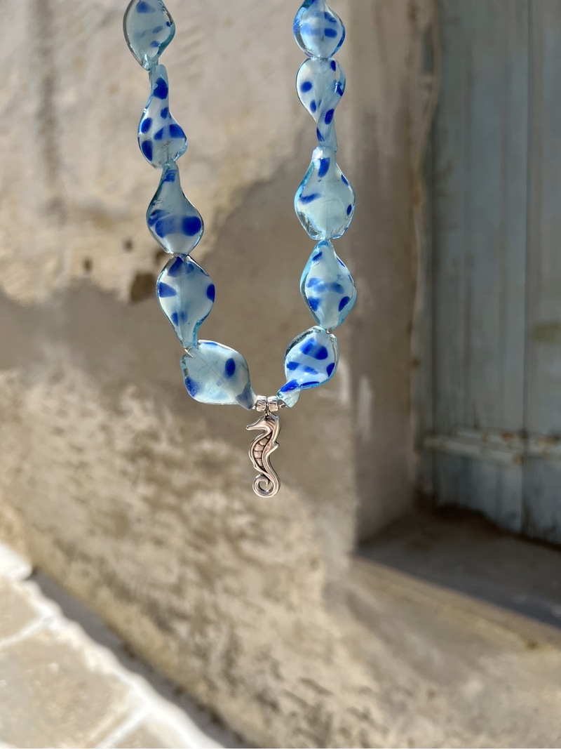 Silver Seahorse Necklace