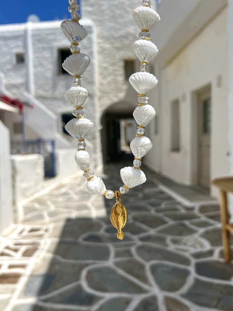 Golden Fish Necklace